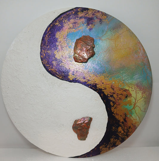 ABSTRACT YIN AND YANG